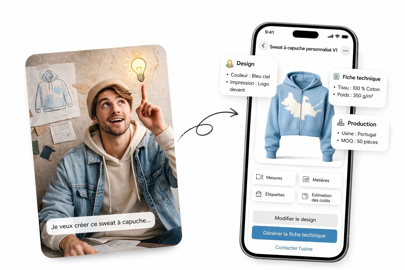 Créateur de mode utilisant Atelia